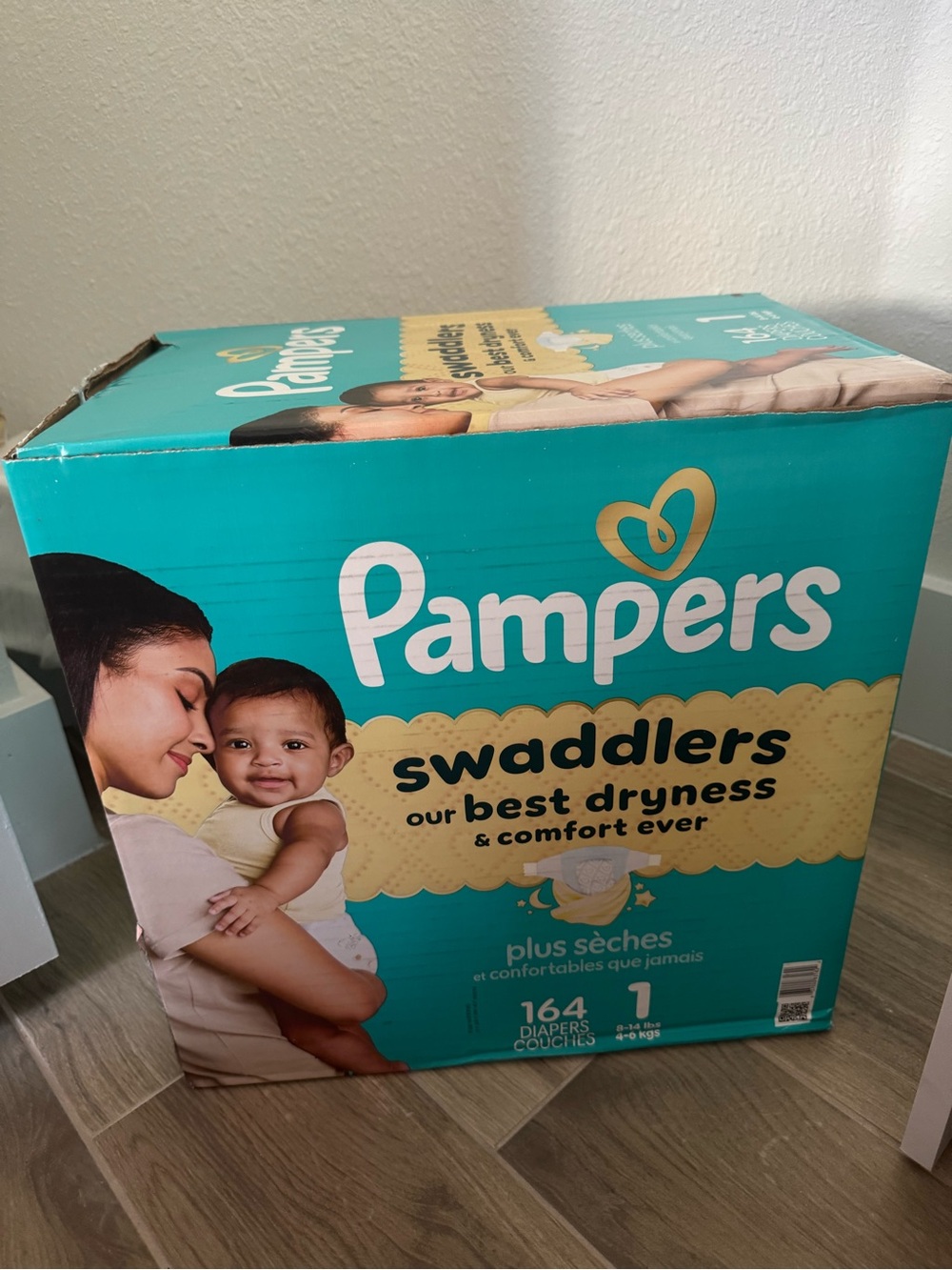 Pampers Swaddlers Diapers - Teal Packaging
